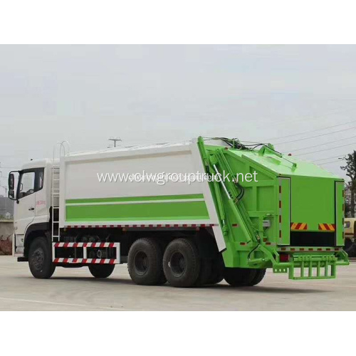 6x4 Waste Disposal Truck Compactor Garbage Transport Truck